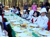 Wheelock third graders make annual pilgrimage