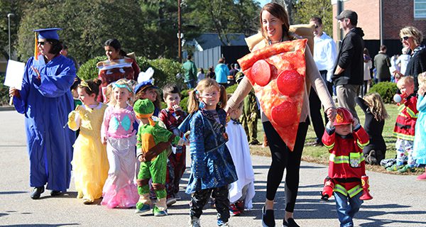 Memorial School holds annual Halloween parade