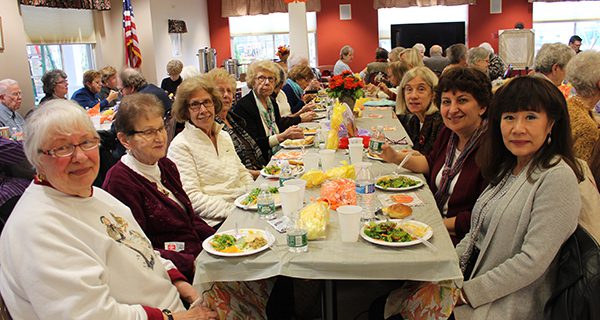 A luncheon to be thankful for