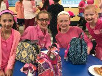 Students Paint the School Pink