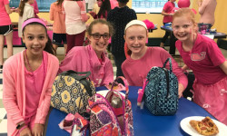 Students Paint the School Pink