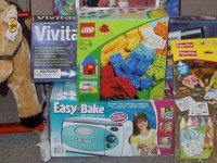 GV & Y collecting for Toys for Tots