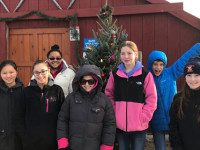 4-Hers decorate barn for holidays