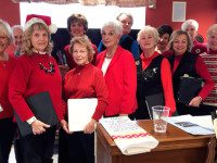 Woman’s Club celebrates COA choir debut
