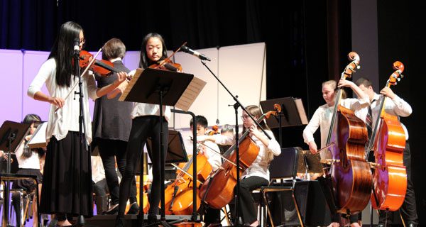 Westwood orchestras perform collaborative concert