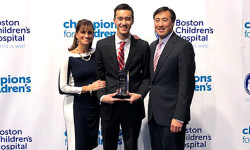 Walpole’s Justin Doo wins Humanitarian Award