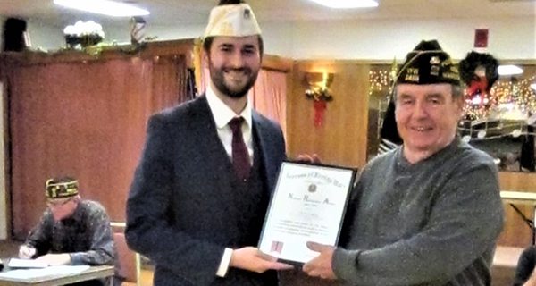 Needham’s Keating recognized by VFW