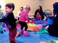 Library hosts toddler playtime