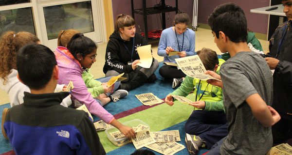 ‘VolunTEENS’ lend hands to Westwood Library