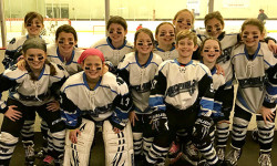 Medfield U10 girls win district championship
