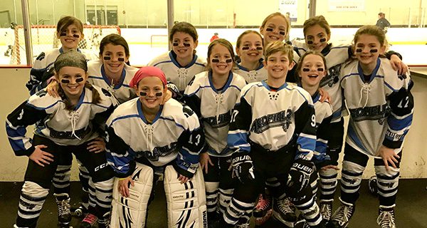 Medfield U10 girls win district championship