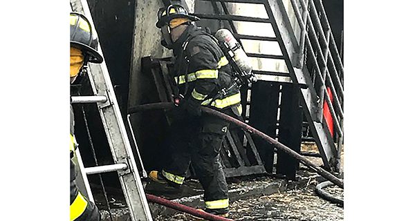 Chris MacLagan graduates from Fire Academy