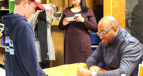 Inspiration flows with Kwame Alexander