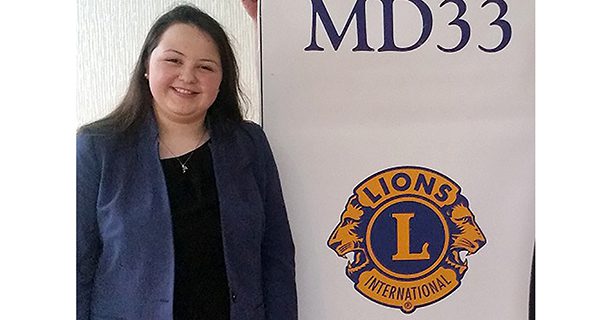 Nora Cahill wins Lions Speech Competition