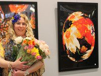 Springtime blooms at Needham Library gallery