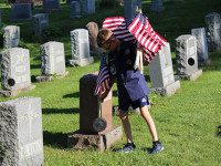 Needham raises a flag for veterans