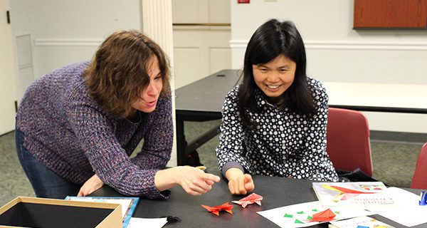 Origami returns to the fold at library