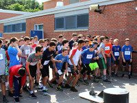 Blake students run mini-marathon