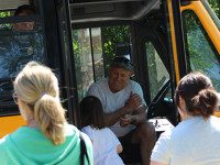 Westwood kids learn bus safety