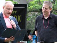 Medfield bids farewell to Doug Olsen