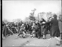 The grave in Holy Cross Cemetery