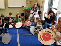 Drum circle coming to library