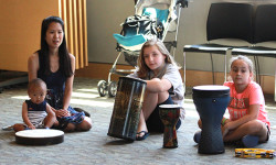 Westwood Library drums up fun