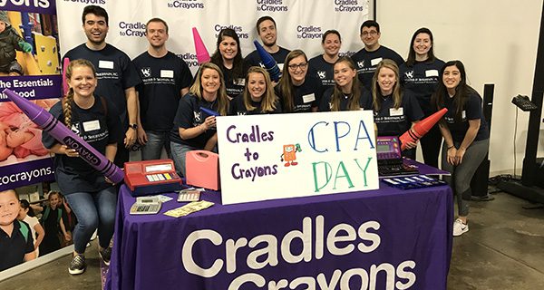 Locals volunteer for Cradles to Crayons
