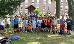 Meteorologist Fisher visits LINX camp