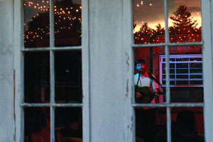 Conor Ryan Hennessy serenades the crowd at Hale. Photos by Daniel Curtin 