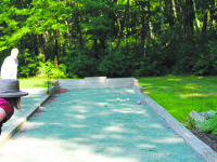 Seniors show off bocce skills