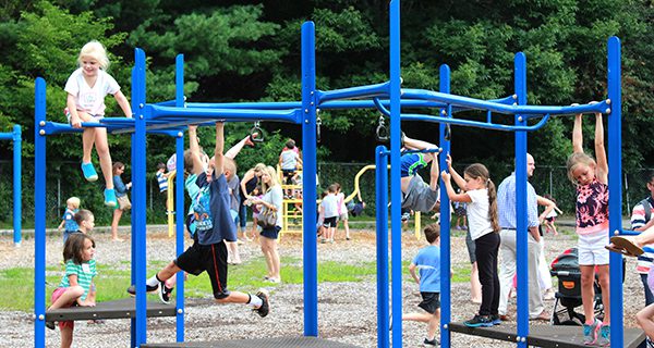 Youngsters ready for school in Medfield