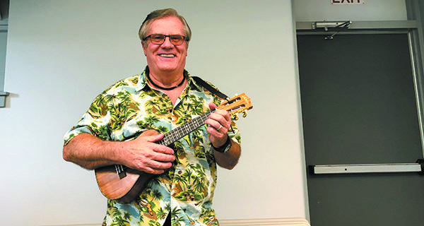 Ukulele class on tap