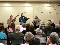 North Sea Gas rocks Walpole Library