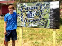 Medfield’s Gipson completes Eagle Project