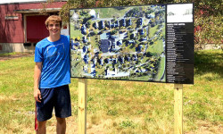 Medfield’s Gipson completes Eagle Project