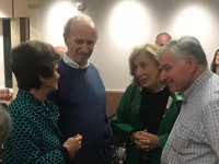Needham welcomes Governor Dukakis