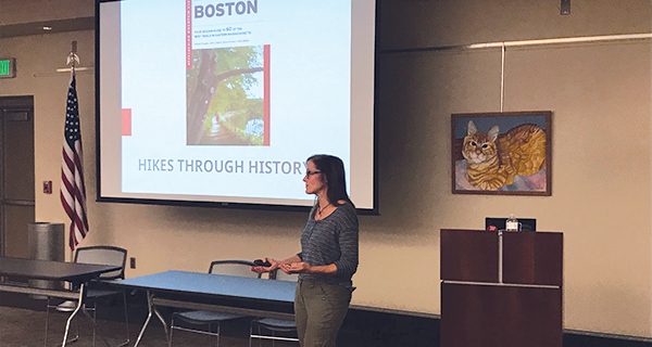 Walpole Library hosts hiking lecture