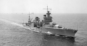 The U.S.S. Indianapolis. Photo courtesy of Wikimedia Commons.