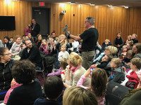 Library hosts live owl presentation