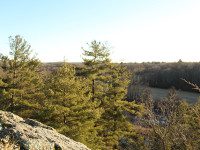 Rocky Narrows a sight in the winter