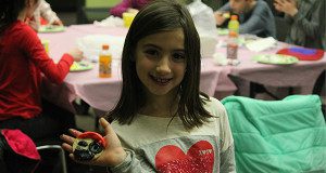 Third grader Audrey’s “cool guy with a goatee.”