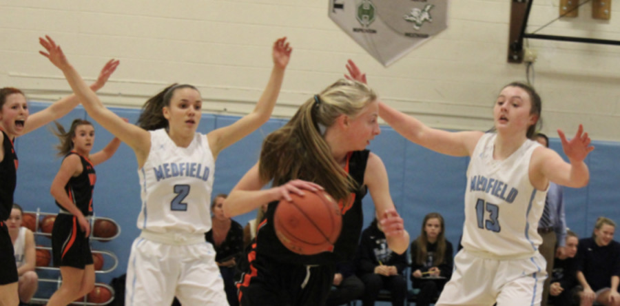 Medfield Girls Hoop advances over Wayland