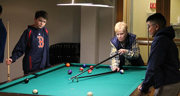 Seniors invited to intergenerational pool hall