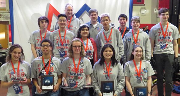 Brain Busters excel in robotics