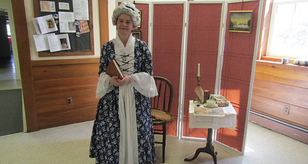 Martha Washington visits Sherborn