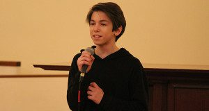 Dover’s Got Talent eventual champion Nick Mangiaratti performs an Otis Redding classic.