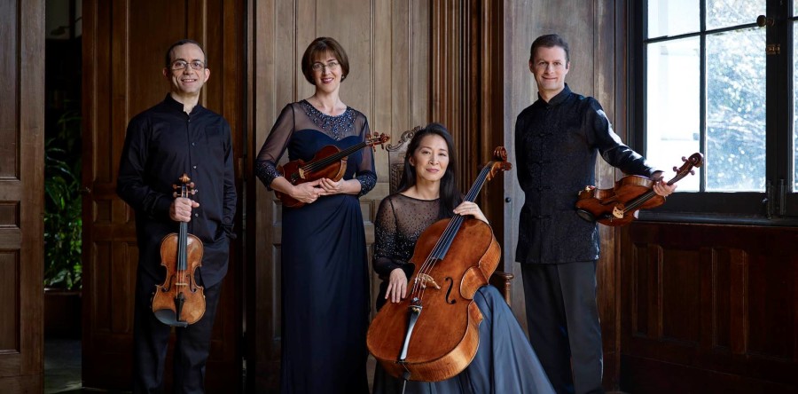 Brentano String Quartet playing Great Hall
