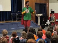 ‘Adventureman’ inspires Pine Hill students