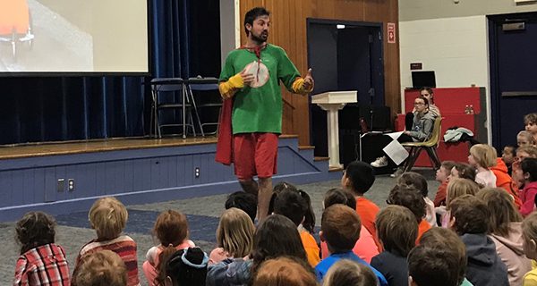 ‘Adventureman’ inspires Pine Hill students